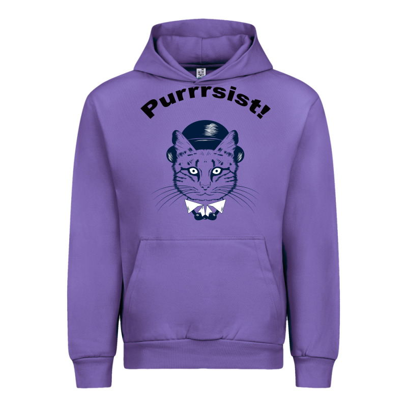 Purrrsist Urban Hoodie by Bettercallsaul | Teevron