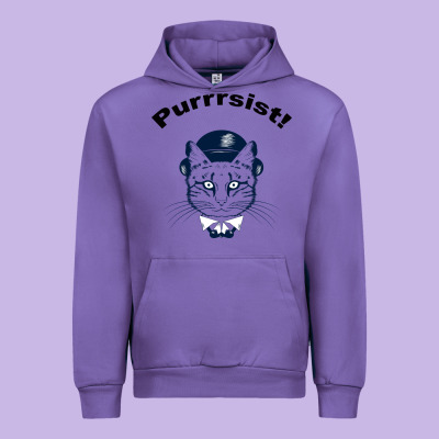 Purrrsist Urban Hoodie Designed By Bettercallsaul