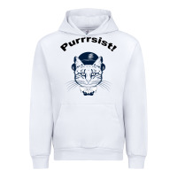 White Purrrsist Urban Hoodie - Bettercallsaul