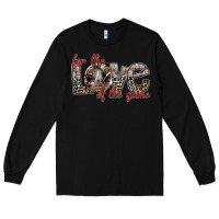 Black for the love of the game Long Sleeve Tee - SublimationCraftShop