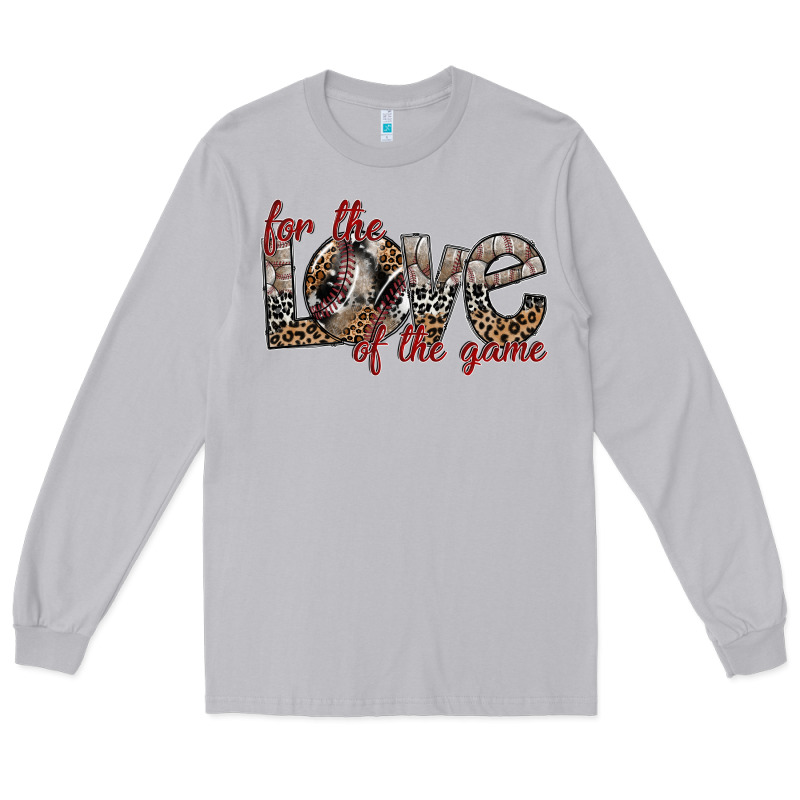 For The Love Of The Game Long Sleeve Tee by SublimationCraftShop | Teevron
