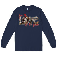Navy for the love of the game Long Sleeve Tee - SublimationCraftShop