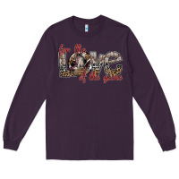 Plum for the love of the game Long Sleeve Tee - SublimationCraftShop