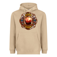Mushroom Western Firefighter Symbol Heavyweight Hoodie - RanaPortraitStore