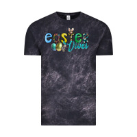 Cloud Black easter vibes Vintage Tee - CowhideDigitalArt