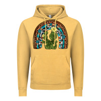 Vintage Mustard cactus gemstone rainbow Vintage Hoodie - Artiststas
