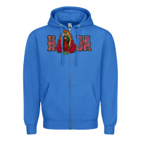 True Royal Hija Lady Of Guadalupe Zipper Hoodie - Jasminsmagicworld