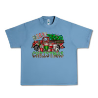 Pebble Blue merry christmas  truck Urban Heavy Tee - CowhideDigitalArt