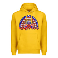 Lemon america rainbow Premium Hoodie - BarkalooDesign