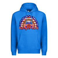 True Royal america rainbow Premium Hoodie - BarkalooDesign