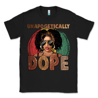 Black Unapologetically dope Classic Tee - FaDigitalArtStudio
