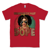 Red Unapologetically dope Classic Tee - FaDigitalArtStudio
