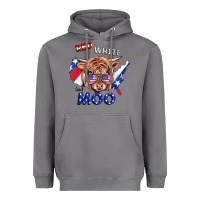 Storm Red White And Moo Cow Heavyweight Hoodie - RanaPortraitStore