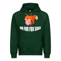 Forest Green Oh, For Fox Sake Urban Hoodie - Bettercallsaul