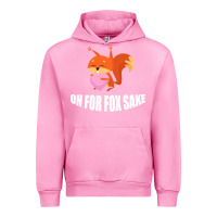 Fuchsia Pink Oh, For Fox Sake Urban Hoodie - Bettercallsaul