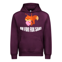 Mauve Wine Oh, For Fox Sake Urban Hoodie - Bettercallsaul