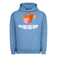 Pigment Pebble Blue Oh, For Fox Sake Urban Hoodie - Bettercallsaul