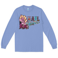 Colony Blue nail hustler Long Sleeve Tee - SublimationCraftShop