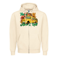 Sandshell This is How I Roll Woman Bus Driver Zipper Hoodie - Jasminsmagicworld
