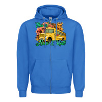 True Royal This is How I Roll Woman Bus Driver Zipper Hoodie - Jasminsmagicworld