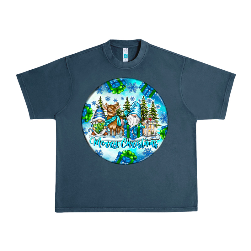 Merry Christmas Urban Heavy Tee by CowhideDigitalArt | Teevron