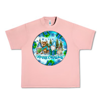 Salmon merry christmas Urban Heavy Tee - CowhideDigitalArt