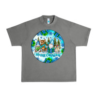 Tornado merry christmas Urban Heavy Tee - CowhideDigitalArt