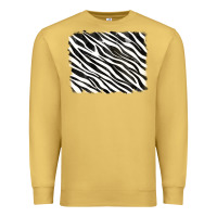 Antique Gold zebra background Premium Sweatshirt - RanaPortraitStore