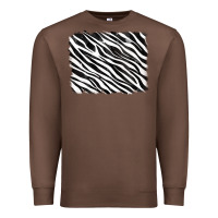 Chestnut zebra background Premium Sweatshirt - RanaPortraitStore