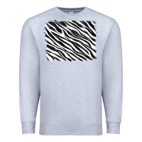 Heather Grey zebra background Premium Sweatshirt - RanaPortraitStore