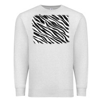 Oatmeal Heather zebra background Premium Sweatshirt - RanaPortraitStore