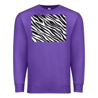 Purple zebra background Premium Sweatshirt - RanaPortraitStore