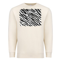 Sandshell zebra background Premium Sweatshirt - RanaPortraitStore
