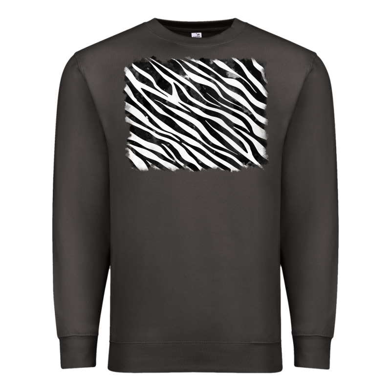Zebra Background Premium Sweatshirt by RanaPortraitStore | Teevron