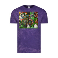 Cloud Purple easter Vintage Tee - CowhideDigitalArt