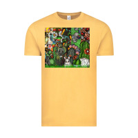 Vintage Mustard easter Vintage Tee - CowhideDigitalArt