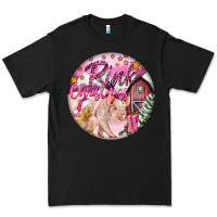 Black pink christmas pig Premium Tee - FaDigitalArtStudio