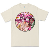 Bone pink christmas pig Premium Tee - FaDigitalArtStudio