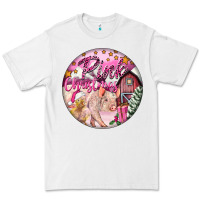 White pink christmas pig Premium Tee - FaDigitalArtStudio
