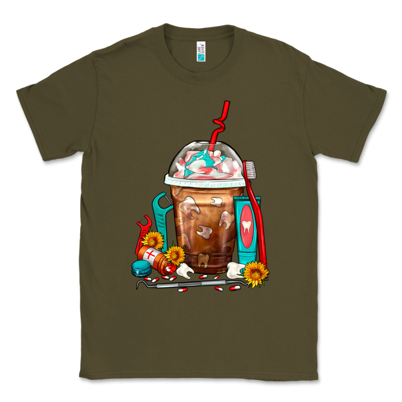 Dentist Frappe Coffee Classic Tee by FaDigitalArtStudio | Teevron