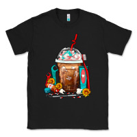 Black Dentist Frappe Coffee Classic Tee - FaDigitalArtStudio