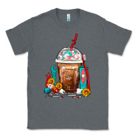 Charcoal Heather Dentist Frappe Coffee Classic Tee - FaDigitalArtStudio