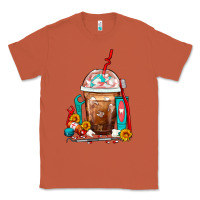 Copper Dentist Frappe Coffee Classic Tee - FaDigitalArtStudio
