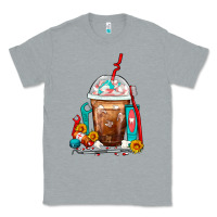 Heather Grey Dentist Frappe Coffee Classic Tee - FaDigitalArtStudio