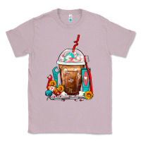 Lilac Dentist Frappe Coffee Classic Tee - FaDigitalArtStudio