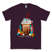 Plum Dentist Frappe Coffee Classic Tee - FaDigitalArtStudio