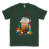 Sports Green Dentist Frappe Coffee Classic Tee - FaDigitalArtStudio