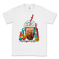 White Dentist Frappe Coffee Classic Tee - FaDigitalArtStudio