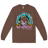 Chestnut nurse rainbow Long Sleeve Tee - SublimationCraftShop