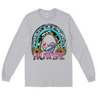Moon Dust nurse rainbow Long Sleeve Tee - SublimationCraftShop